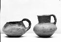 Two Gila redware Pitchers