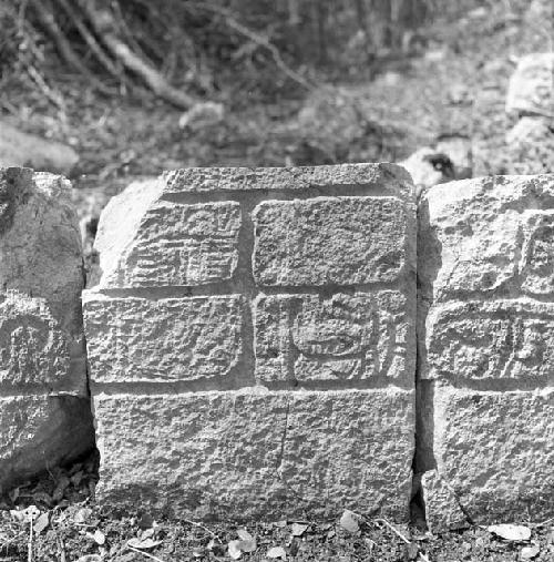 Hieroglyphic stones at Uxmal