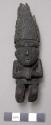 Fragmentary carved wooden figure