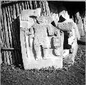 Fragment of stela, discovered in 1952