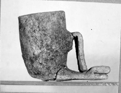 Unslipped light brown ware objects, Moller Coll. (Mo. 63, 64, 65, 66).