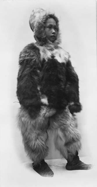 Greenland Eskimo boy, "Mene"
