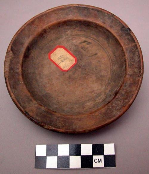 Wooden plate