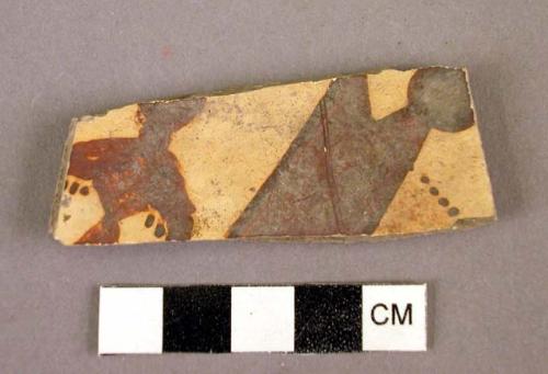 Zoomorphic potsherd--bird