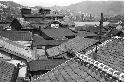 View of the roof tops of a village