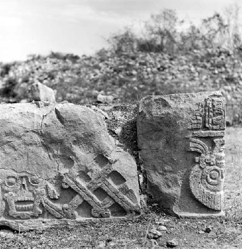 Cementerio at Uxmal