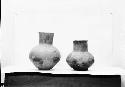 Gila redware shouldered jars