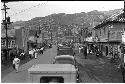 Cars on a street