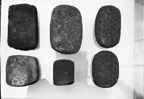 Group of Lava Rubbing Stones