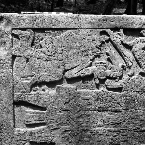 Detail of Stela 2 at Machaquila