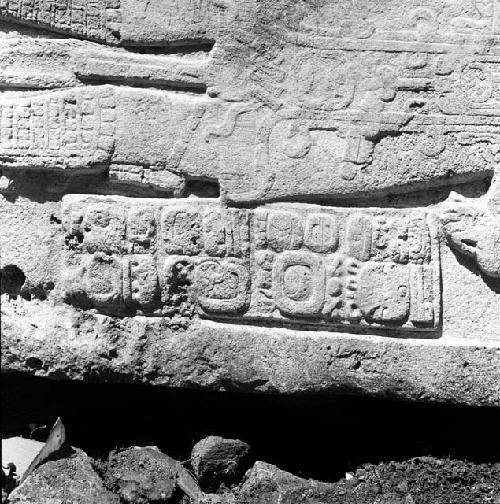 Detail of Stela 3 at Machaquila