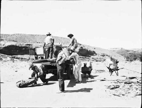 Crew With Truck