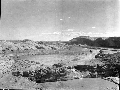 Valley From Cliffs West of Cave