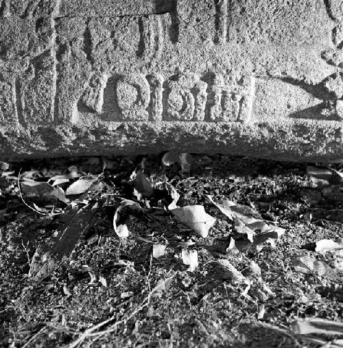 Glyph panel of Stela 33 at Naranjo