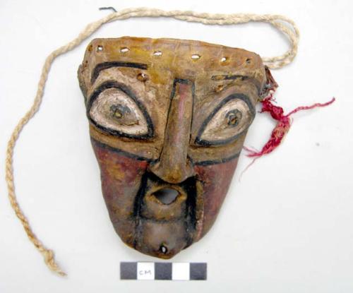 Painted skin mask