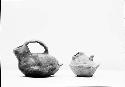 Bird Effigy Vessels, Gila Redware