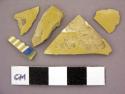 Ceramic, yellowware, sherd