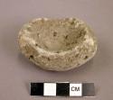 Ground stone bowl, small