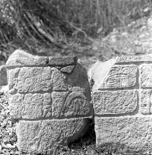 Hieroglyphic stones at Uxmal