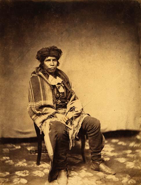 Portrait of O-ta-wa; Pottawatomie