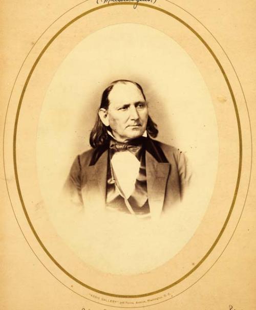 Portrait of Colonel Peter Perkings Pitchlynn; Choctow Chief