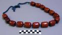 Necklace of large beads