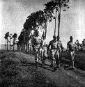 Soldiers walking