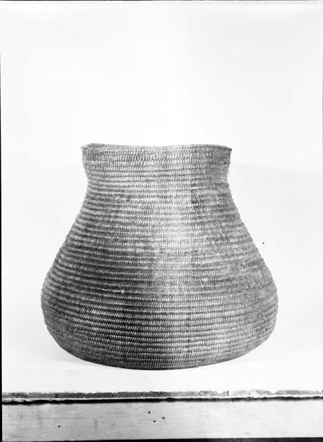 Basket With Flared Rim