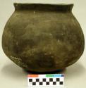 Large plain pottery jar
