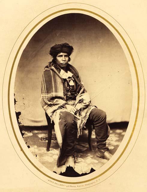 Portrait of O-to-wa; Algonquian Ottawa