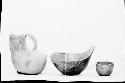Three Ceramic Vessels, Gila Redware