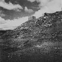 Looking North-East at South Steps of Structure 6; After Cleaning Remnants