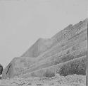 Structure 6-S; View up to North-East at Stairs and Terraces