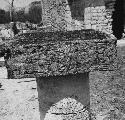 4C1. Capital of column at Monjas. 84 x 66 x 25.5 cm.