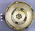 Bowl, polacca polychrome style c. int: curvilinear design; ext: linear design. 8