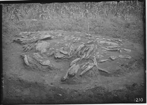 Stone graves on Indian Hill -- 2nd view