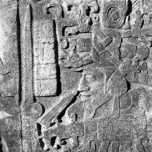 Detail of Stela 1 at Seibal