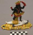 Clay idol - Hindu - goddess kali?