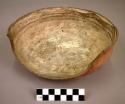Early modern polychrome pottery bowl
