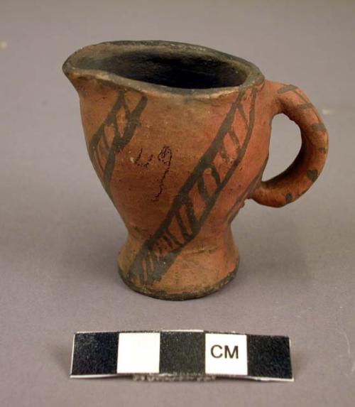 Pottery toy pitcher