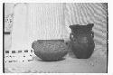 Incised Pottery Jar and Dichrome Jar