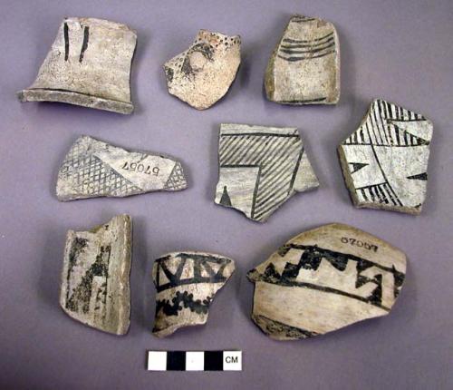 Sherds - Chaco black and white