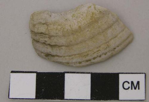 Shell, bivalve fragment, worked