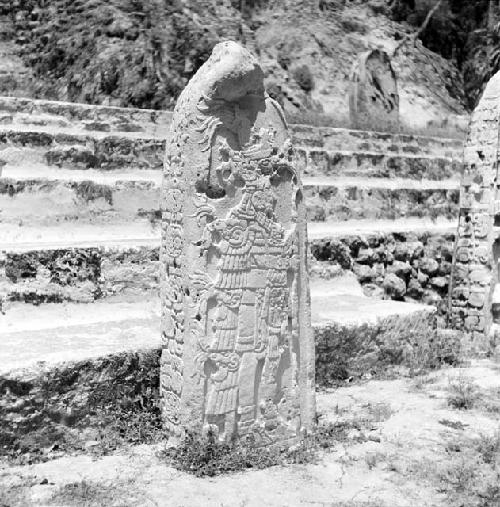 Stela at Tikal