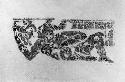 Rubbing of hieroglyphic step at La Amelia