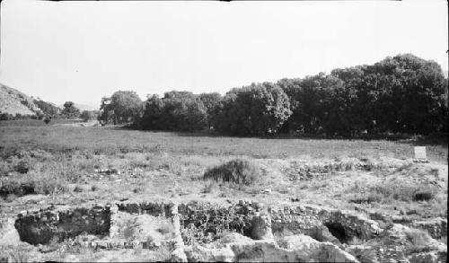 Area North of Rooms 58, 59, 61, 62 to North Before Excavation