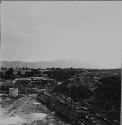 Looking across Plaza;  End of 1947 Season