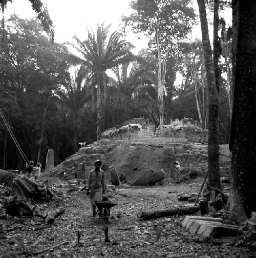 Clearing Structure A-3 at Seibal