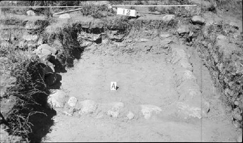 Rooms 2A and 2, Excavated