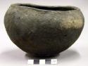 Plain pottery bowl